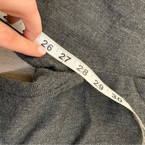 Red Valentino women’s wool trouser pant grey size small/medium - Picture 4 of 6